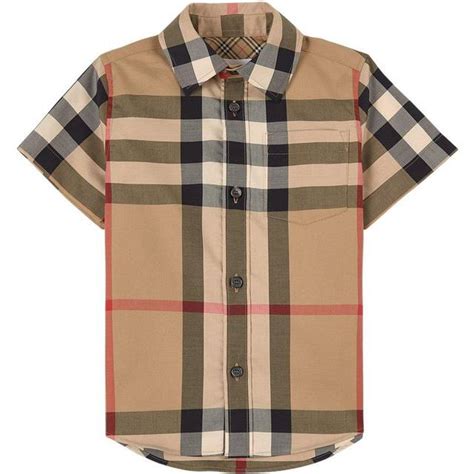 button-down collar check stretch cotton blend shirt burberry|Check Stretch Cotton Shirt in Archive beige .